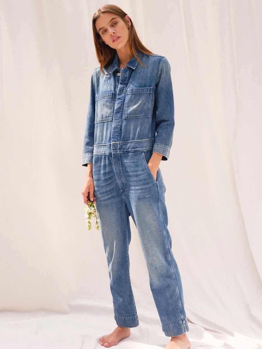 AMO Skip Jumpsuit in Indigo